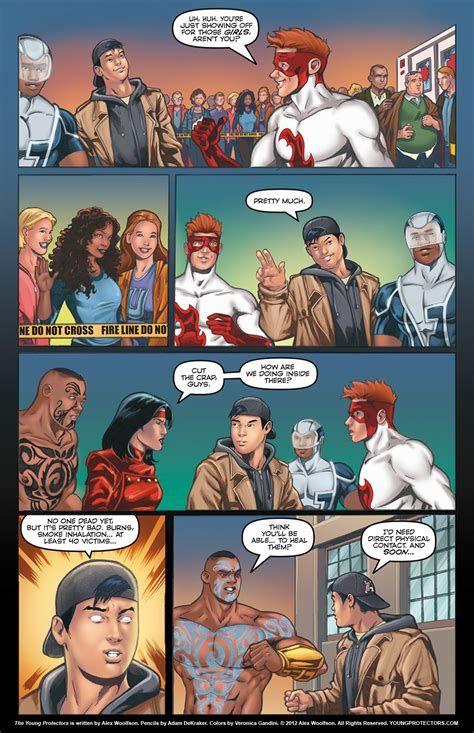 The Young Protectors Engaging The Enemy Chapter One—page 4 Young