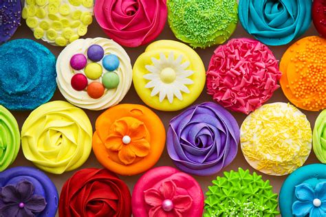 Rainbow Cupcakes Wallpapers Wallpaper Cave