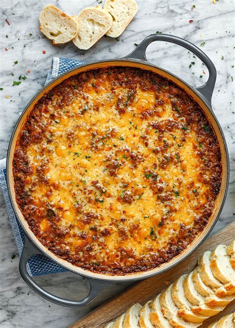 Cheesy Ground Beef Dip Recipe How To Make Ground Beef Dip — Eatwell101