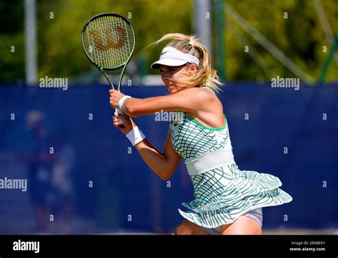 Katie Boulter In Action During Her Match Against Sonay Kartal On Day Four Of The Lexus