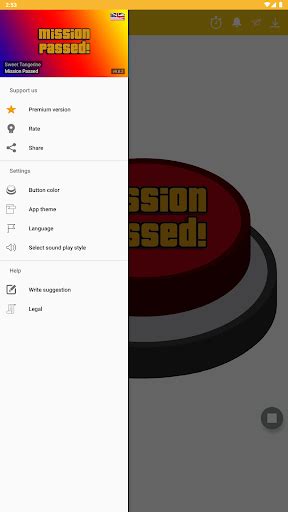Updated Mission Passed Button Android App Download 2023