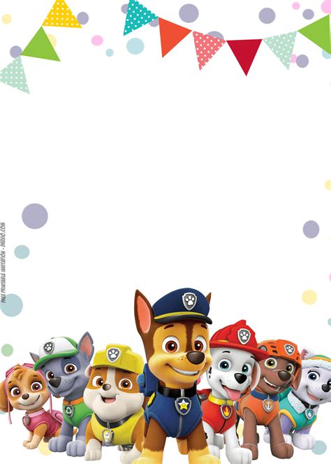 Protective of thunderclan's borders and prey, but preferred a show of strength via patrols and words rather than actual conflict to resolve any issues. FREE Printable Paw Patrol Baby Shower and Birthday ...