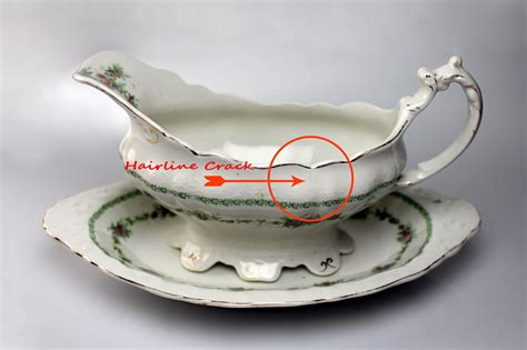 Antique Gravy Boat T And R Boote Flemish Garland Royal Semi Porcelain