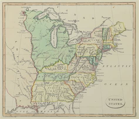 Lot 270: 2 Maps of US – 18th century | Case Antiques