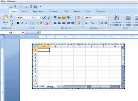 How To Insert Excel Spreadsheet In Word Document