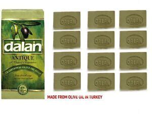 Dalan 100 Pure Olive Oil Soap Individual Natural Turkish Bath Turkey