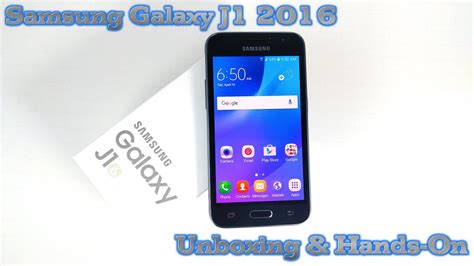Samsung Galaxy J1 Duos 2016 Unboxing And Hands On Youtube