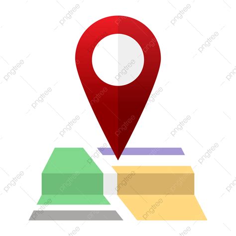 Location Pin Wint Folded Map Map Pin Location Map Folded Png And
