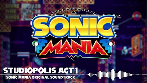 Sonic Mania Studiopolis Act 1 Boss Sprites Oplna