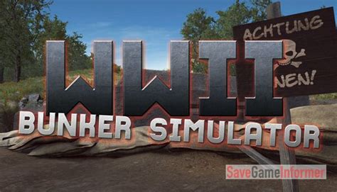WW2 Bunker Simulator где скачать игру где найти сохранения