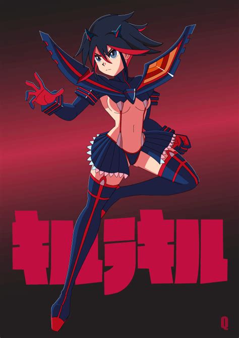 ryuuko kill la kill vector by headstro on deviantart