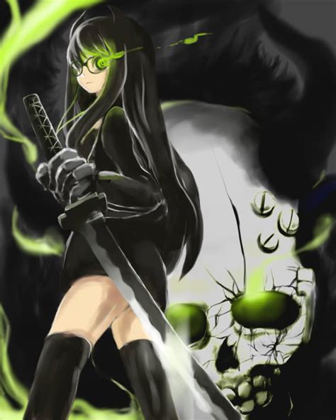 Black Devil Girl Black Rock Shooter Zerochan Anime