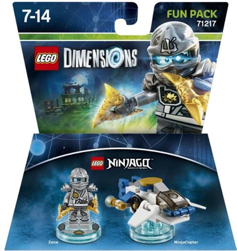 Lego Dimensions Ninjago Zane Ninjacopter Fun Pack 71217 Toywiz