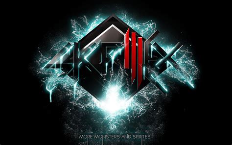 Skrillex Logo Brand Advertising Wallpaper Preview