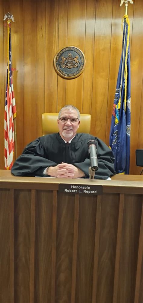 Robert L Repard Special Court Judges Association Of Pennsylvania