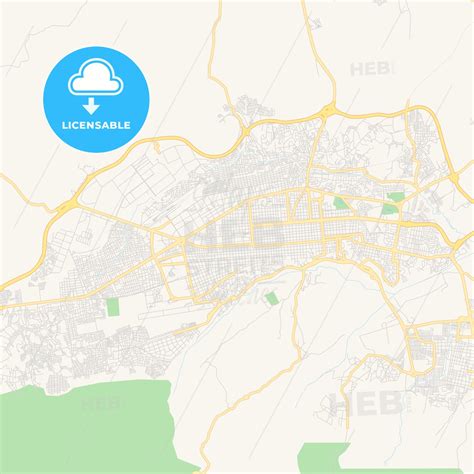 Printable Street Map Of Barquisimeto Venezuela Hebstreits