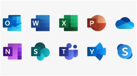Office 365 New Icons Hd Png Download Kindpng