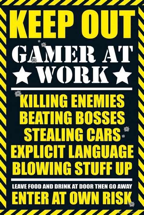 Gaming Keep Out Maxi Poster In 2020 Video Game Posters Gaming