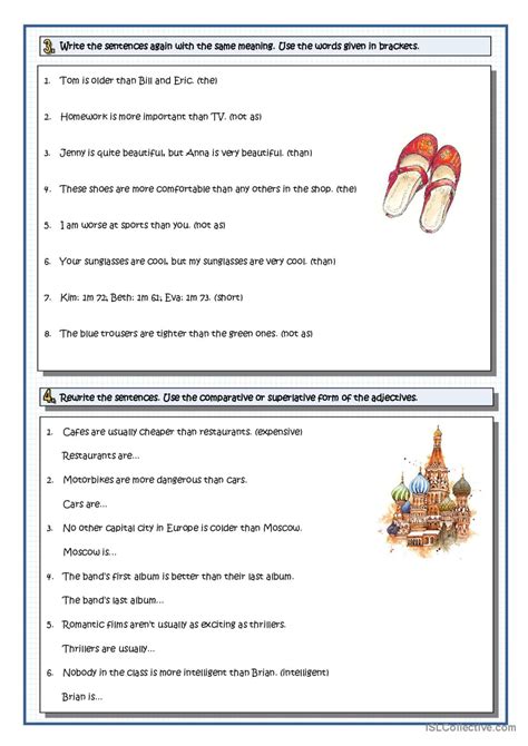 Making Comparisons General Gramma Fran Ais Fle Fiches Pedagogiques