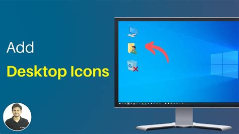 How To Add Desktop Icons On Windows 10 Youtube