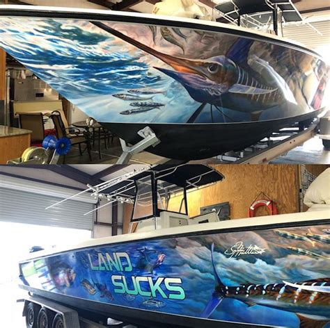 Jason Mathias Boat Wrap Designs