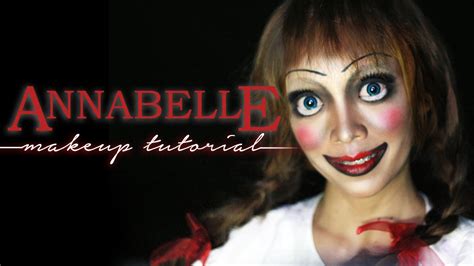 Annabelle Doll Makeup Tutorial Halloween Series Youtube