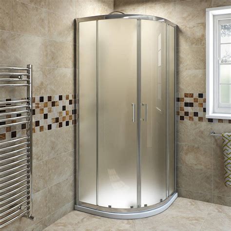 V6 6mm Frosted Glass Quadrant Shower Enclosure 900