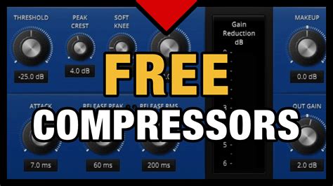Free Compressor Vst Plugins Professional Composers