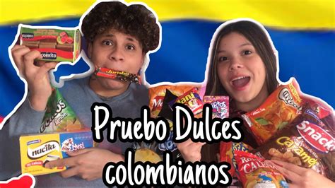Probando Dulces Colombianos En Espa A Youtube