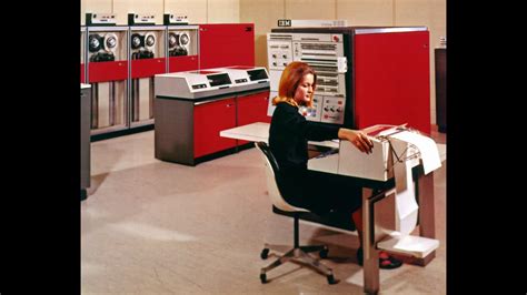 Ibm System 360 Mainframe Computer History Archives 1964 Slt Course