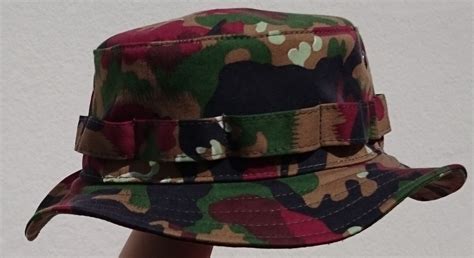 Recce Hat Boonie Alpenflage Schweizswiss T83 Camouflage Made In