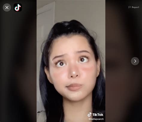 “m To The B” Bella Poarch Has Most Liked Tiktok Ever With Grime Face Zoom