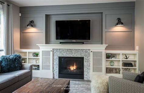 Fireplace Built In Renovations Design Pool House