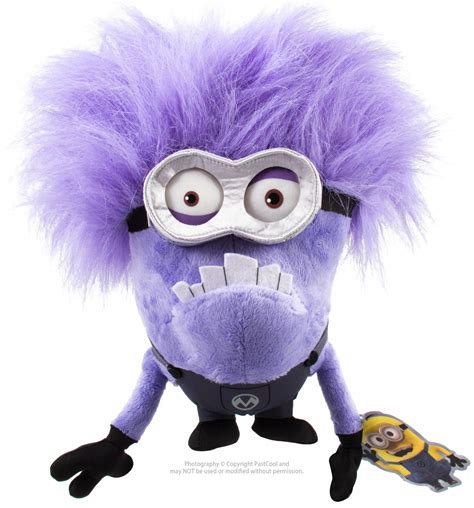 Despicable Me Plush Evil Purple Two Eyed Minion Kevin Universal 11 New