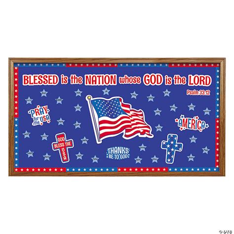 Patriotic Faith Bulletin Board Set Oriental Trading