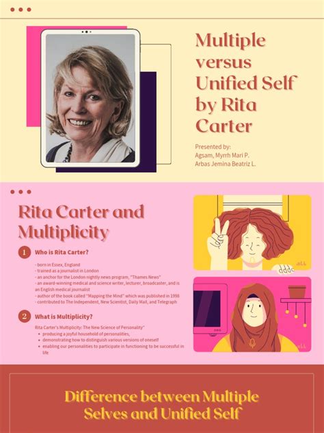 Multiple Vs Unified Self By Rita Carter Pdf Self Thought