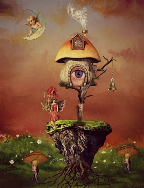 Mushroom Magical Surrealism Art Artistic Image By Lynyrd1