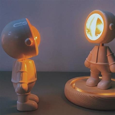Lampe De Table Astronaut Sunset Projector Led Lamps Mojlife