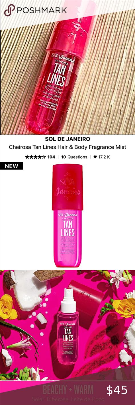 New Limited Edition Cheirosa Tan Lines Hair And Body Fragrance Mist🏝☀️🏖 Sold Out Fragrance Mist