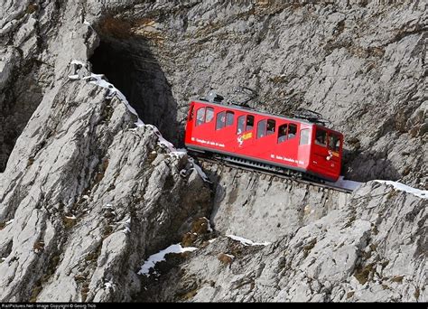 The Worlds Steepest Cogwheel Railway At Mount Pilatus Amusing Planet