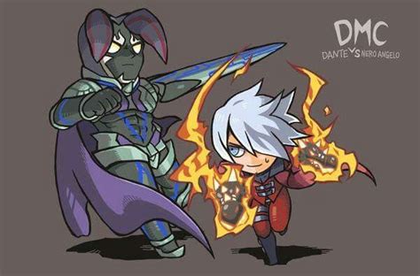 Done By Chobobochi On Pixiv Nelo Angelo And Dante Devil May Cry