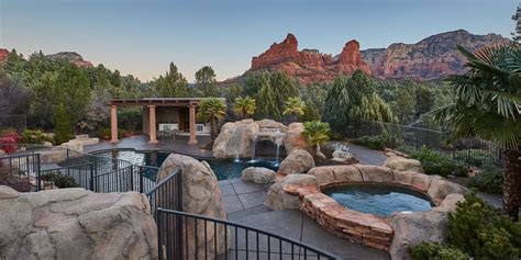 A Secluded Retreat Rises From Sedonas Red Rocks Mansion Global