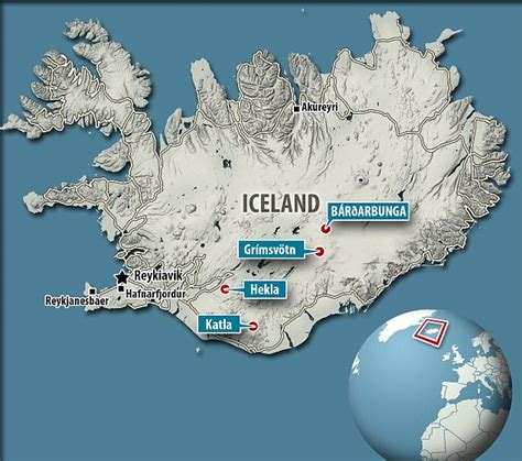 25 Volcano In Iceland Map Maps Online For You