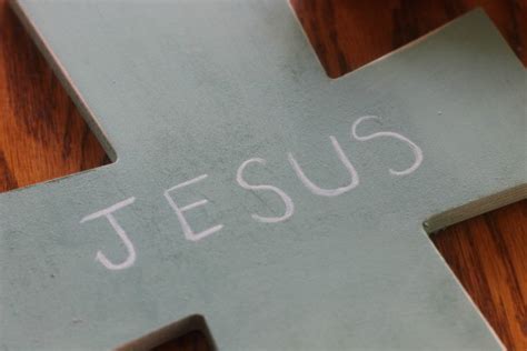 Names Of Jesus Cross Craft