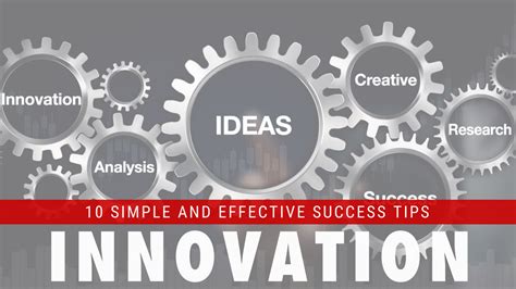 10 Simple And Effective Business Innovation Success Tips Warren Knight