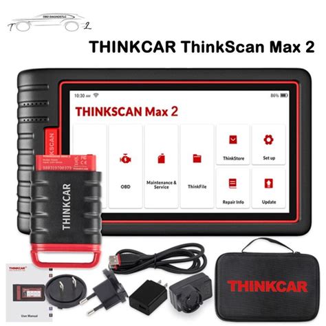 thinkcar thinktool thinkscan max diagnostic scan tool 28 reset ecu coding obd2 scanner thinkscan