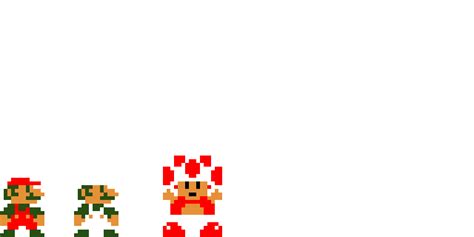 Super Mario Bros Pixel Art