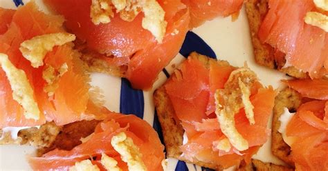 The Adventures Of The Cooking Pilot Smoked Salmon Snacks