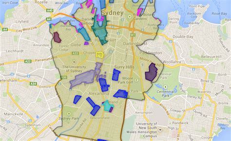 Proposed Zoning Changes For City Of Sydney