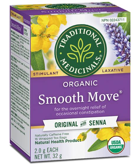 Organic Smooth Move® Tea Traditional Medicinals